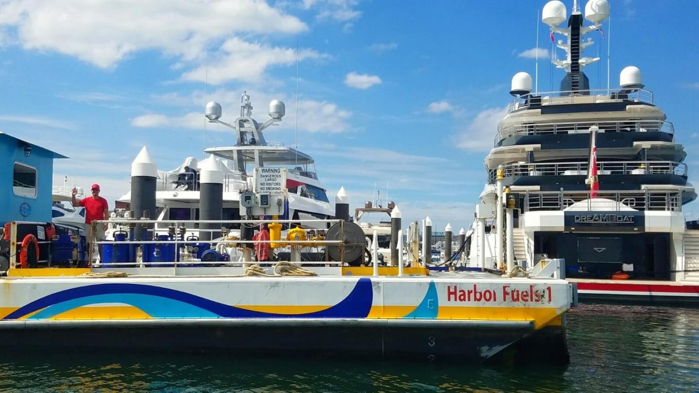 In-slip fuel bunkering at your berth