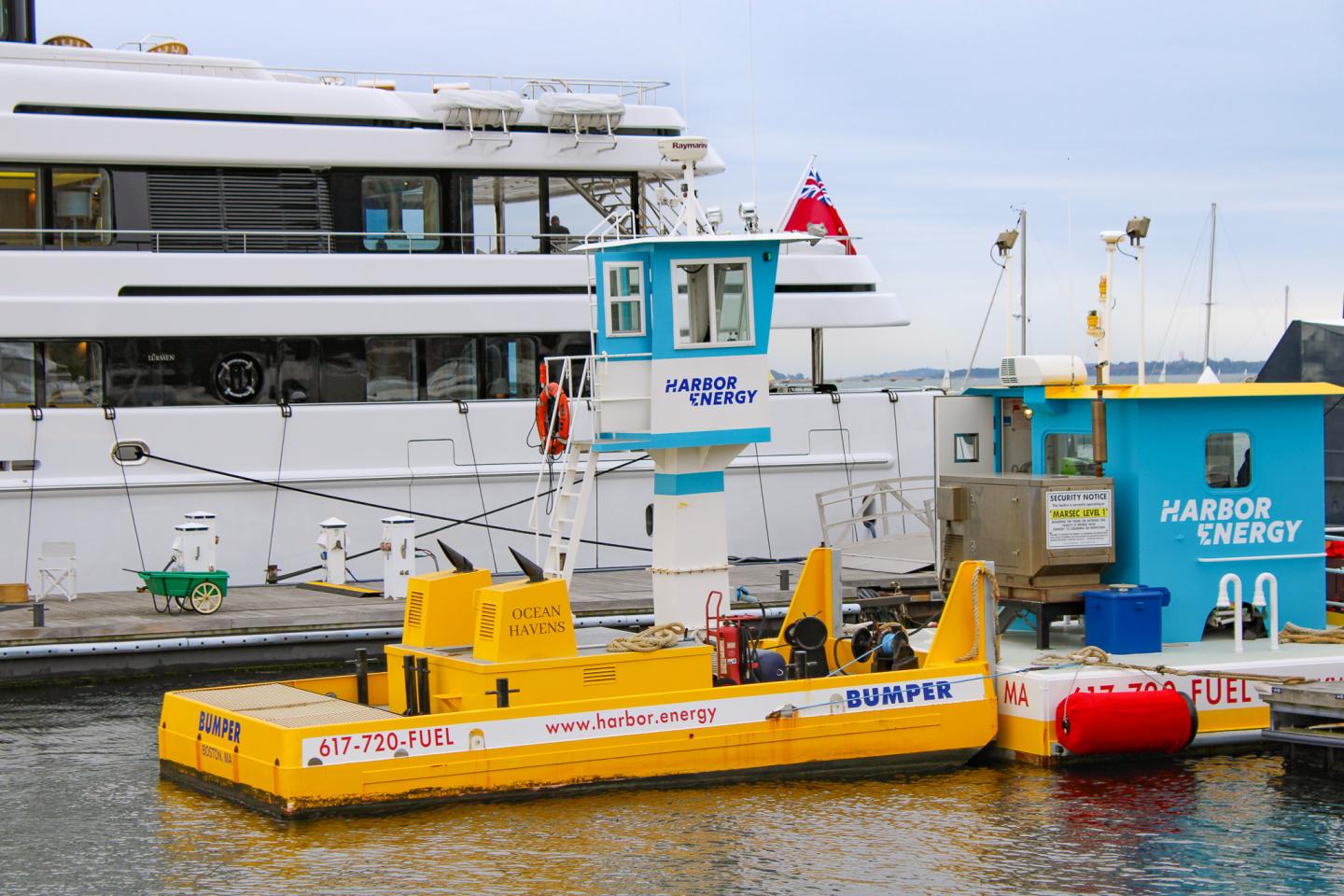 Harbor Energy Traveling Fuel Barge